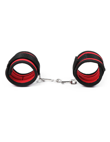 OHMAMA FETISH NYLON BIND HOOK AND LOOP WRIST RESTRAINTS 11 