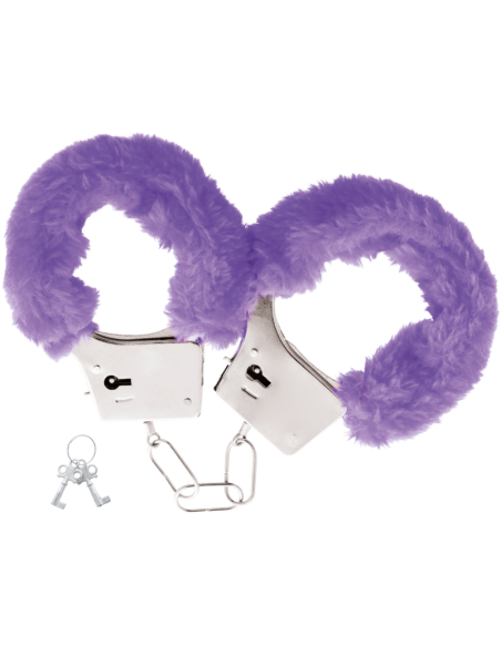 OHMAMA FETISH FLURRY METAL CUFFS - PURPLE 1 