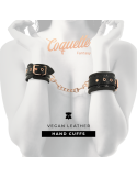 COQUETTE CHIC DESIRE - BLACK EDITION PREMIUM HANDCUFFS WITH NEOPRENE LINING 8 