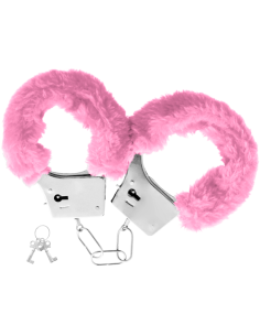 OHMAMA - PLEASURE FURRY HANDCUFFS PINK 1 