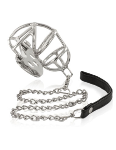 METAL HARD - METAL CHASTITY RING WITH STRAP 1 