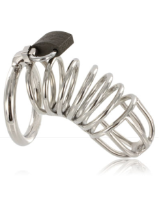 METAL HARD - CAGE RING CHASTITY DEVICE 1 