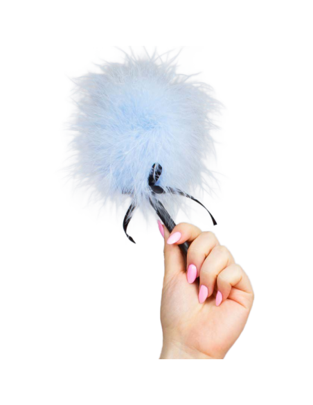 SECRETPLAY - LIGHT BLUE MARABOU DUSTER 3 