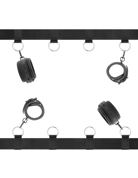 FETISH SUBMISSIVE - LUXURY BED TIES SET WITH NOPRENE LINING 10 