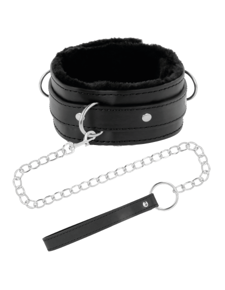 DARKNESS - COLLANA PER POSTURA CONFORTEVOLE CON CATENA IN PELLE 6 