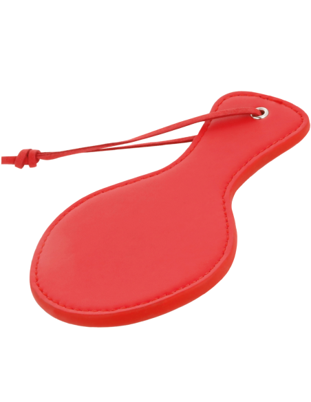 DARKNESS - RED ROUNDED FETISH PADDLE 3 