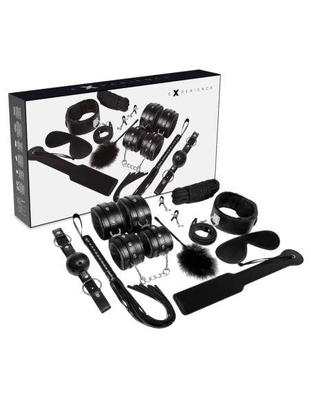 EXPERIENCE - BDSM-FETISCH-KIT SCHWARZE SERIE 4 