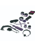 TEASE & PLEASE - SET 13 LILAC BONDAGE ACCESSORIES 2 