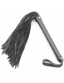 OHMAMA FETISH - TEXTURED HANDLE WHIP 8 