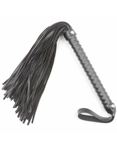 OHMAMA FETISH - TEXTURED HANDLE WHIP 8 