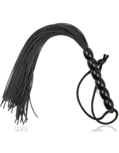 FLOGGER OHMAMA FETISH CON MANICO IN SILICONE NERVATO 22 CM 4 