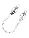 DARKNESS - METAL NIPPLE CLAMP WITH CHAIN 5 