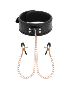 BEGME - BLACK EDITION HALSBAND MIT NIPPELKLEMMEN 8 