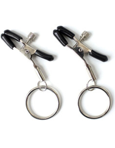 OHMAMA FETISH - NIPPLE CLAMPS WITH RINGS 5 