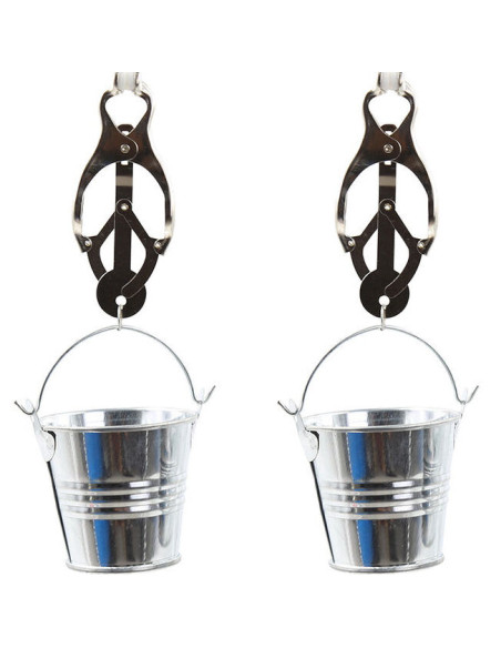 OHMAMA FETISH NIPPLE CLAMPS WITH BUCKETS 8 