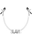 OHMAMA FETISH NIPPLE CLAMPS WITH CHAINS - SLAVE 1 