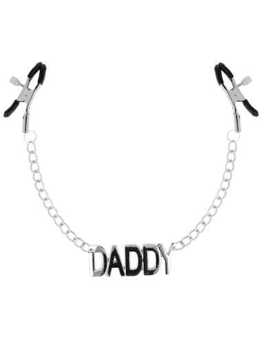 OHMAMA FETISH NIPPLE CLAMPS WITH CHAINS - DADDY 1 