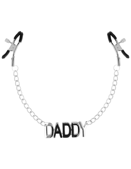 OHMAMA FETISH NIPPLE CLAMPS WITH CHAINS - DADDY 1 