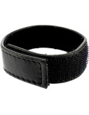 LEATHER BODY - ADJUSTABLE LEATHER STRAP WITH VELCRO FOR PENIS BLACK 1 