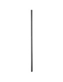 ALL BLACK - 6MM URETHRAL PROBE SILICONE 2 