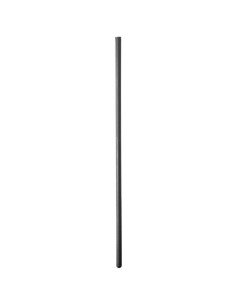 ALL BLACK - 6MM URETHRAL PROBE SILICONE 2 