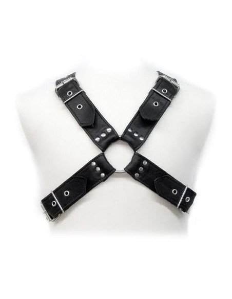 LEATHER BODY - BUCKLES HARNESS 1 