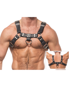 LEATHER BODY - CHAIN HARNESS III 3 