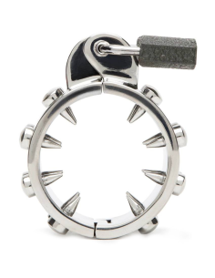 METAL HARD - ANTI-ERECTION CHASTITY RING 2 