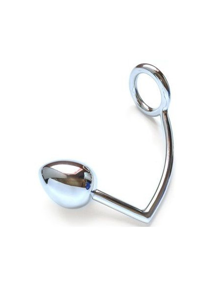 METAL HARD - RING WITH ANAL HOOK 40MM 2 