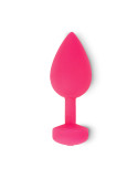 G-VIBE - FUNTOYS GPLUG VIBRATORE ANALE RICARICABILE PICCOLO ROSA NEON 3CM 5 