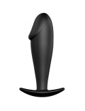 PRETTY LOVE - PLUG ANAL FORME DE PÉNIS EN SILICONE NOIR 6 