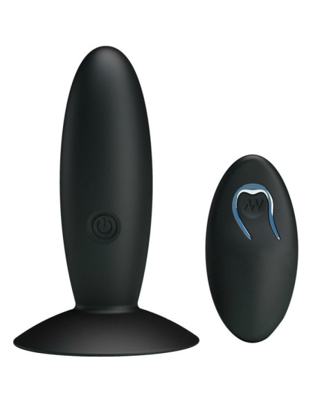 PRETTY LOVE - RECHARGEABLE ANAL PLUG WITH VIBRATION AND CONTROL 3 