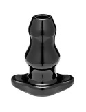 PERFECT FIT BRAND - DOUBLE TUNNEL PLUG XL LARGE BLACK 2 