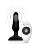 B-VIBE - NOVICE ANAL-STECKER MIT FERNBEDIENUNG SCHWARZ 7 