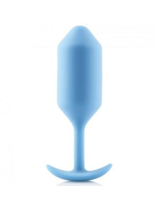 B-VIBE - SNUG ANAL PLUG 3 SKY BLUE 5 