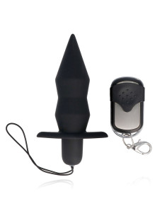 SPIRIT - ANAL PLUG REMOTE CONTROL BLACK 2 