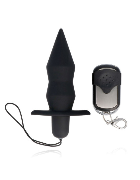 SPIRIT - ANAL PLUG REMOTE CONTROL BLACK 2 