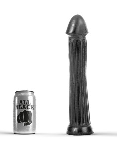 ALL BLACK - DILDO CON PLUG 31 CM 3 