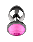 COQUETTE CHIC DESIRE - ANAL PLUG METAL PINK COLOR SIZE L 4 X 9 CM 8 