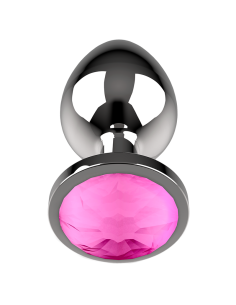 COQUETTE CHIC DESIRE - PLUG ANAL METAL COULEUR ROSE TAILLE L 4 X 9 CM 8 