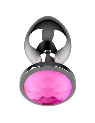 COQUETTE CHIC DESIRE - PLUG ANAL METAL COULEUR ROSE TAILLE L 4 X 9 CM 8 