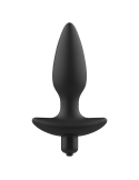 ADDICTED TOYS - MASSAGER PLUG ANAL WITH VIBRATION BLACK 7 