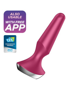 SATISFYER - PLUG ILICIOUS 2 PLUG VIBRATORE BERRY 5 