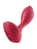 SATISFYER - BOUCHON VIBRANT BACKDOOR LOVER ROUGE 4 