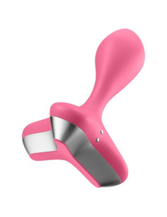 SATISFYER - VIBRATEUR PLUG GAME CHANGER ROSE 5 