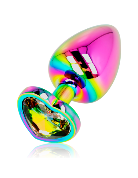 OHMAMA - IRIDESCENT HEART ANAL PLUG SIZE L 3 