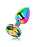 OHMAMA - IRIDESCENT CIRCLE ANAL PLUG SIZE M 3 