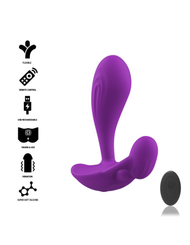 INTENSE - TÉLÉCOMMANDE ANAL SHELLY PLUG VIOLET 6 