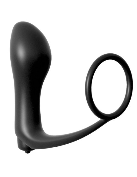 ANAL FANTASY ELITE COLLECTION - ASS-GASM COCKRING VIBRATOR PLUG 3 