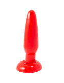 BAILE - PLUG ANALE PICCOLO ROSSO 15 CM 3 